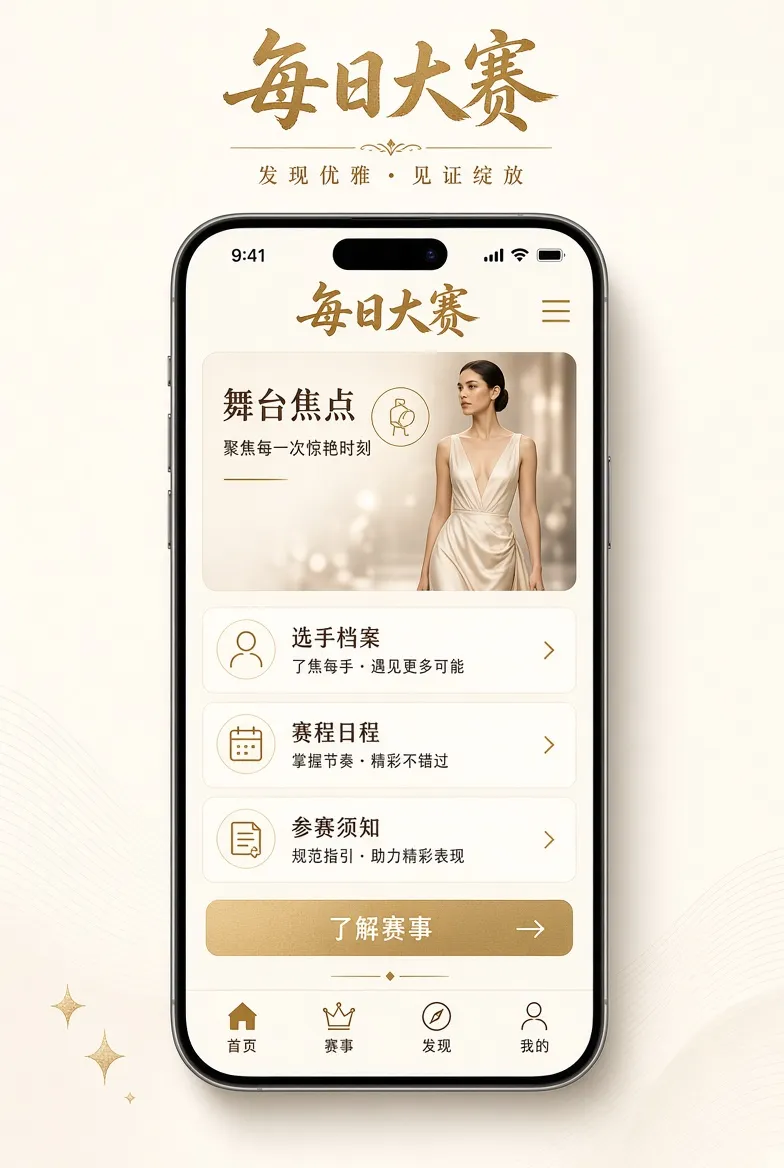 每日大赛APP展示
